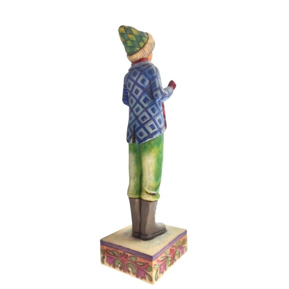 Jim Shore "Love And Joy Come To You And To You Glad Christmas Too" Caroler - Picture 9 of 15